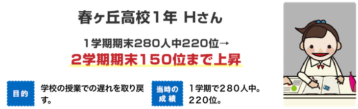 江南高校2年Eさん